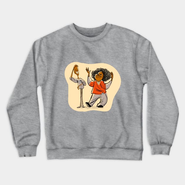 OITNB Poussey & Taystee Crewneck Sweatshirt by schomiak